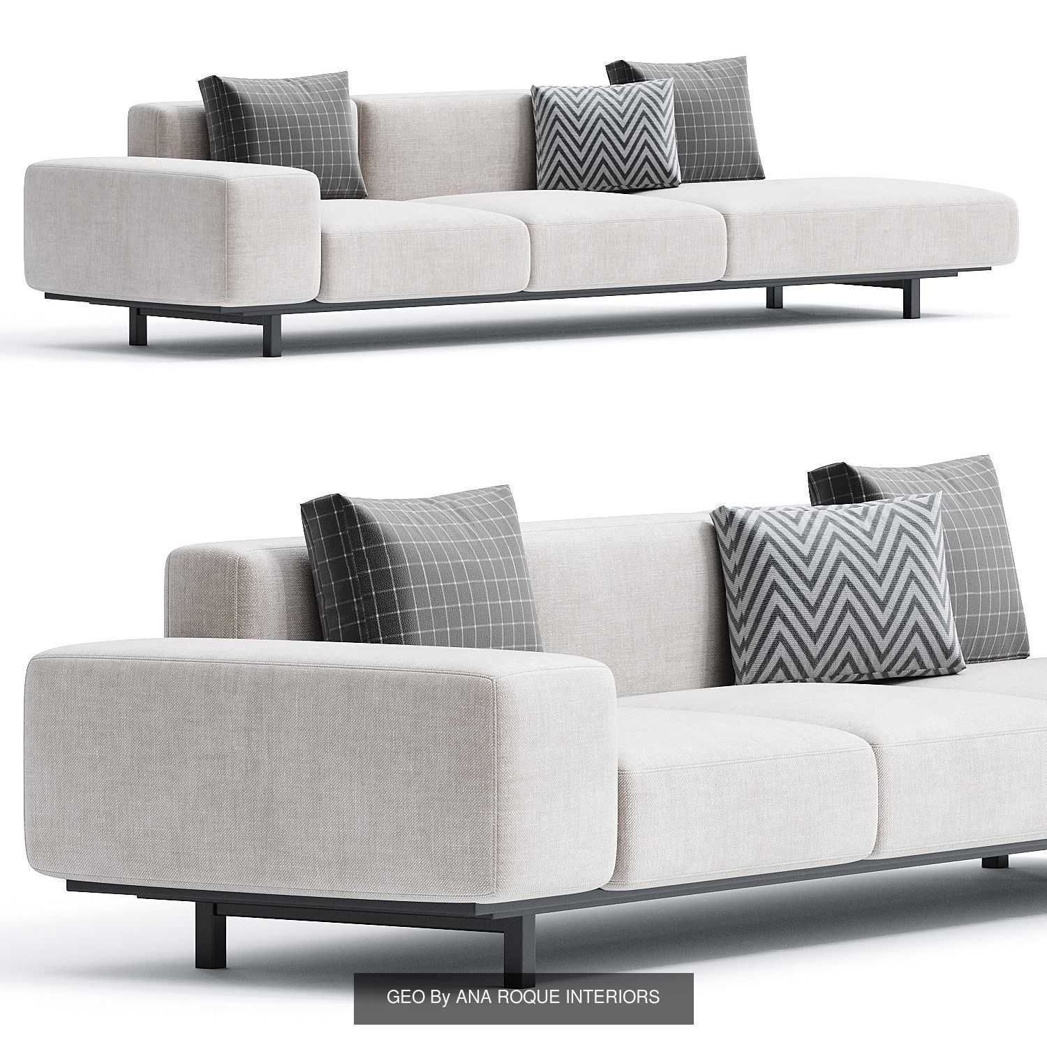 A collection of furniture Set of sofas _64