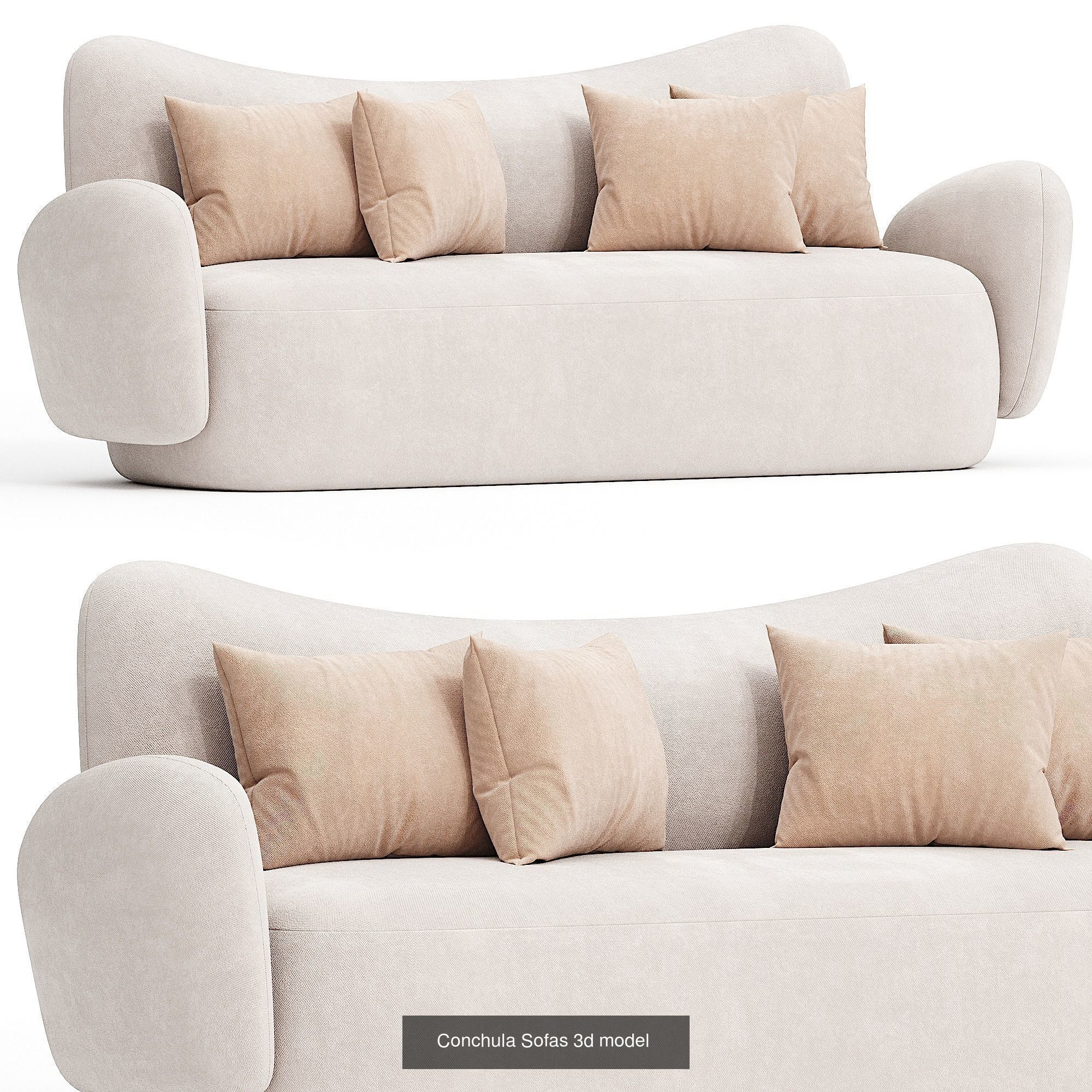 A collection of furniture Set of sofas _31