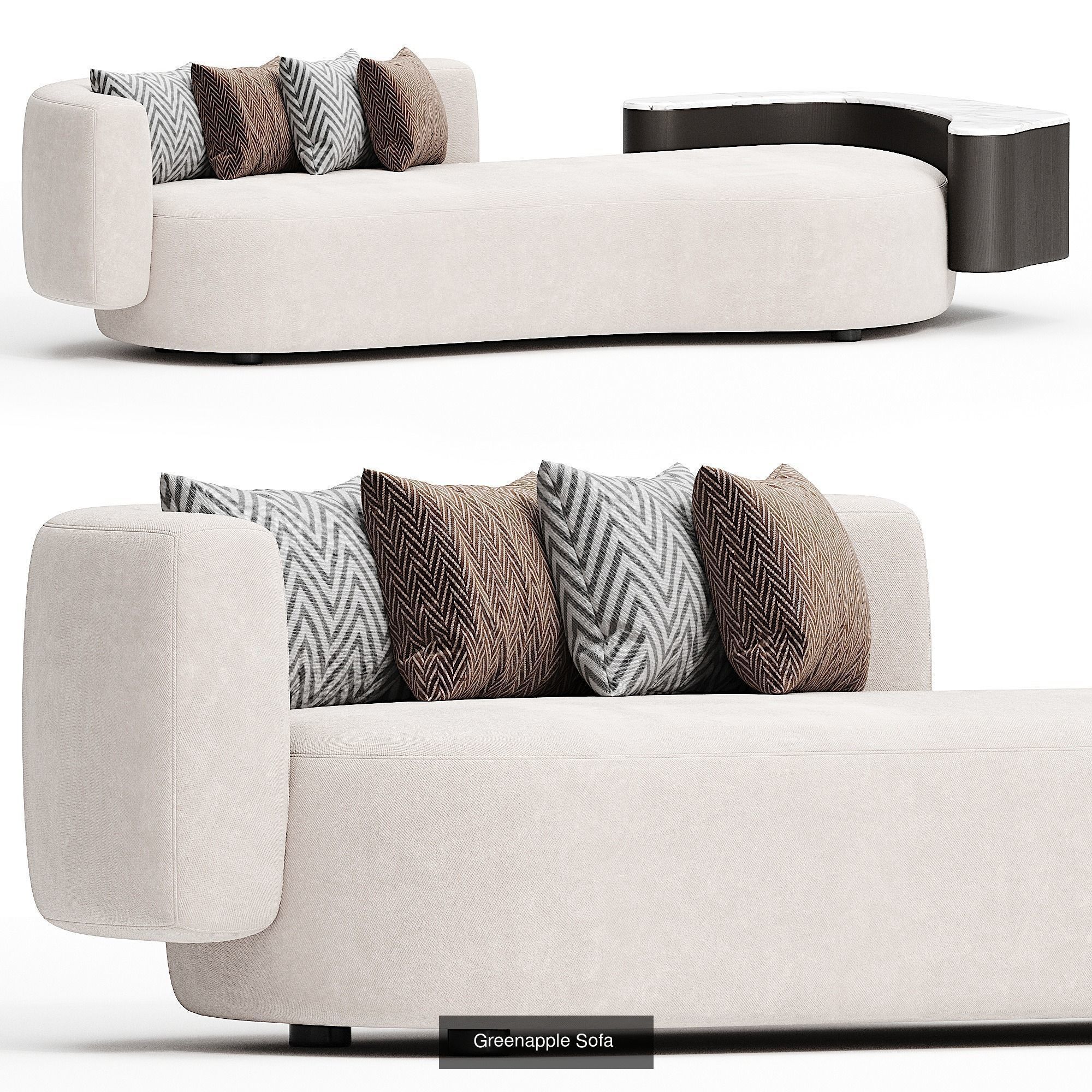 A collection of furniture Set of sofas _53
