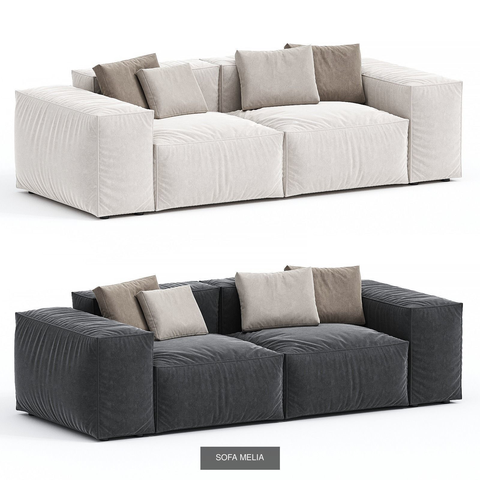 A collection of furniture Set of sofas _58