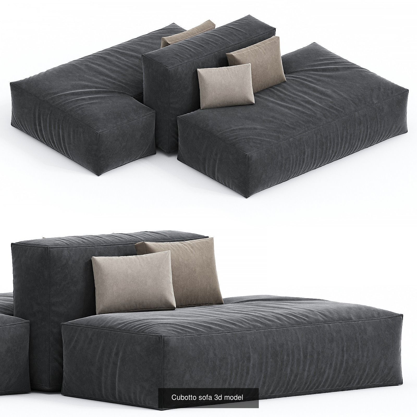 A collection of furniture Set of sofas _46