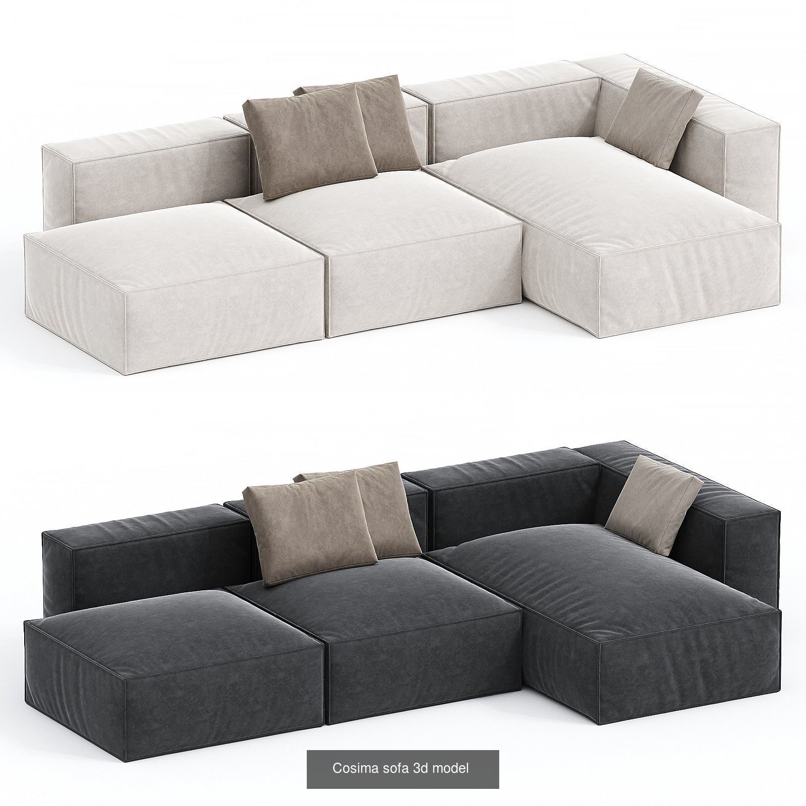 A collection of furniture Set of sofas _42