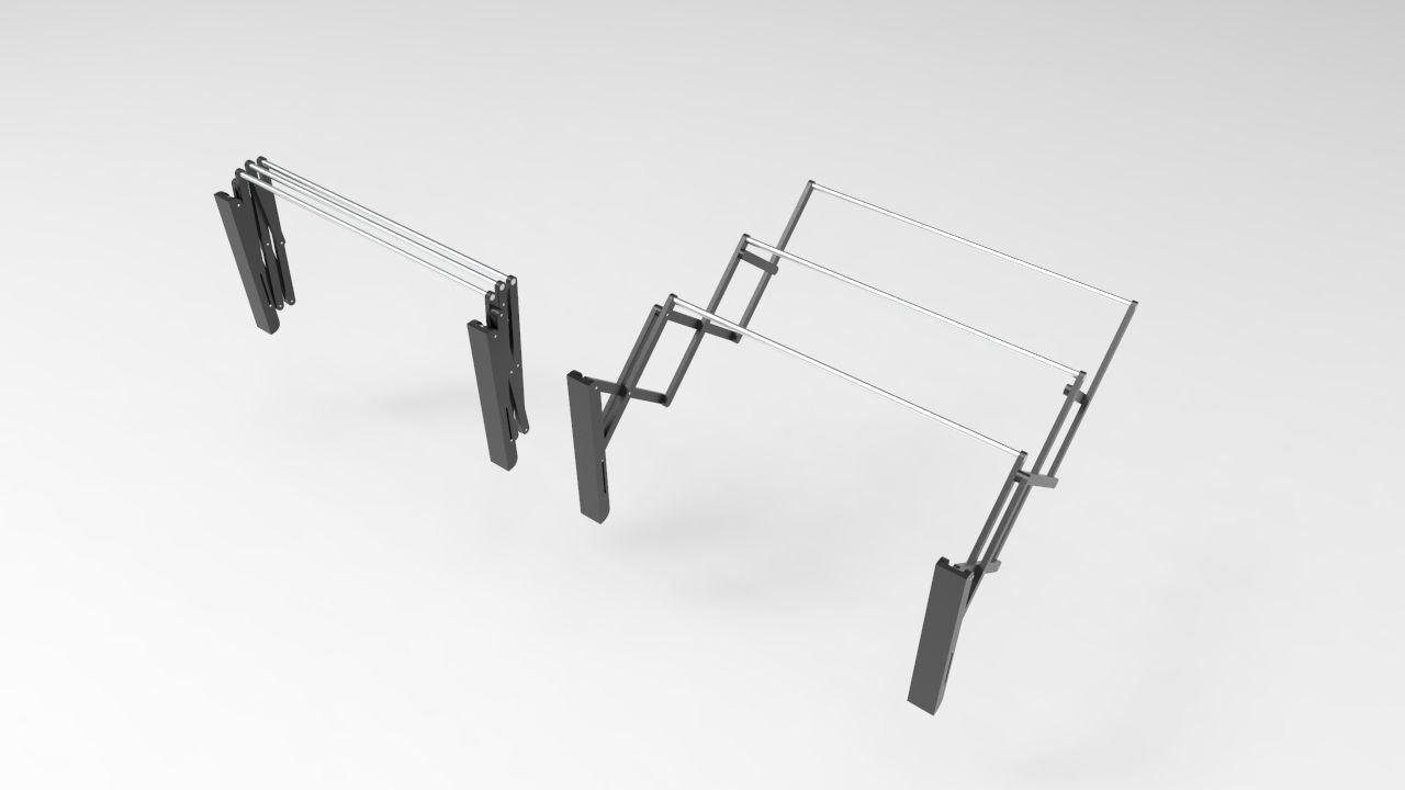 Towel Rack 7 3D model_6