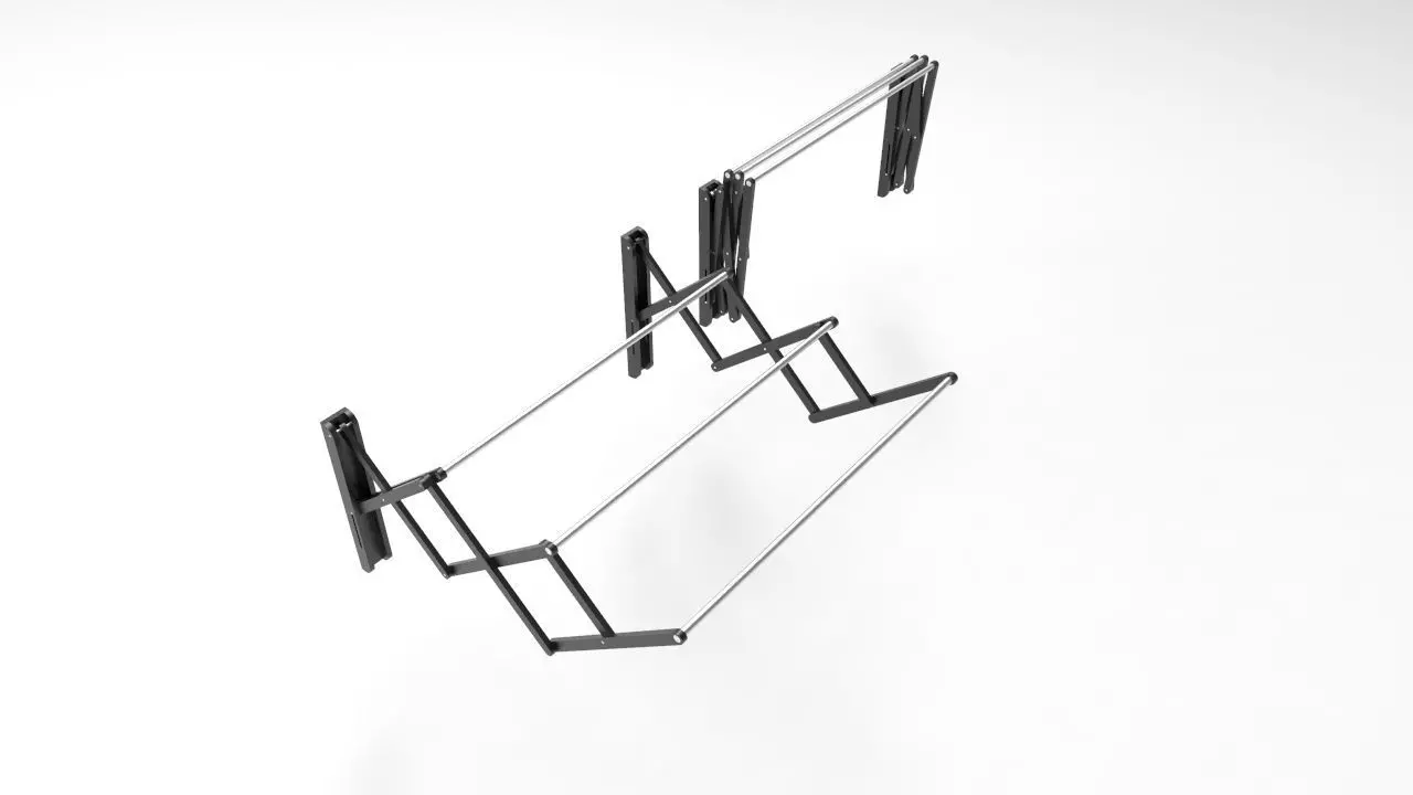 Towel Rack 7 3D model_0