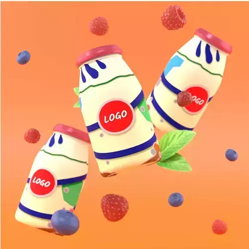 Yogurt 3D model