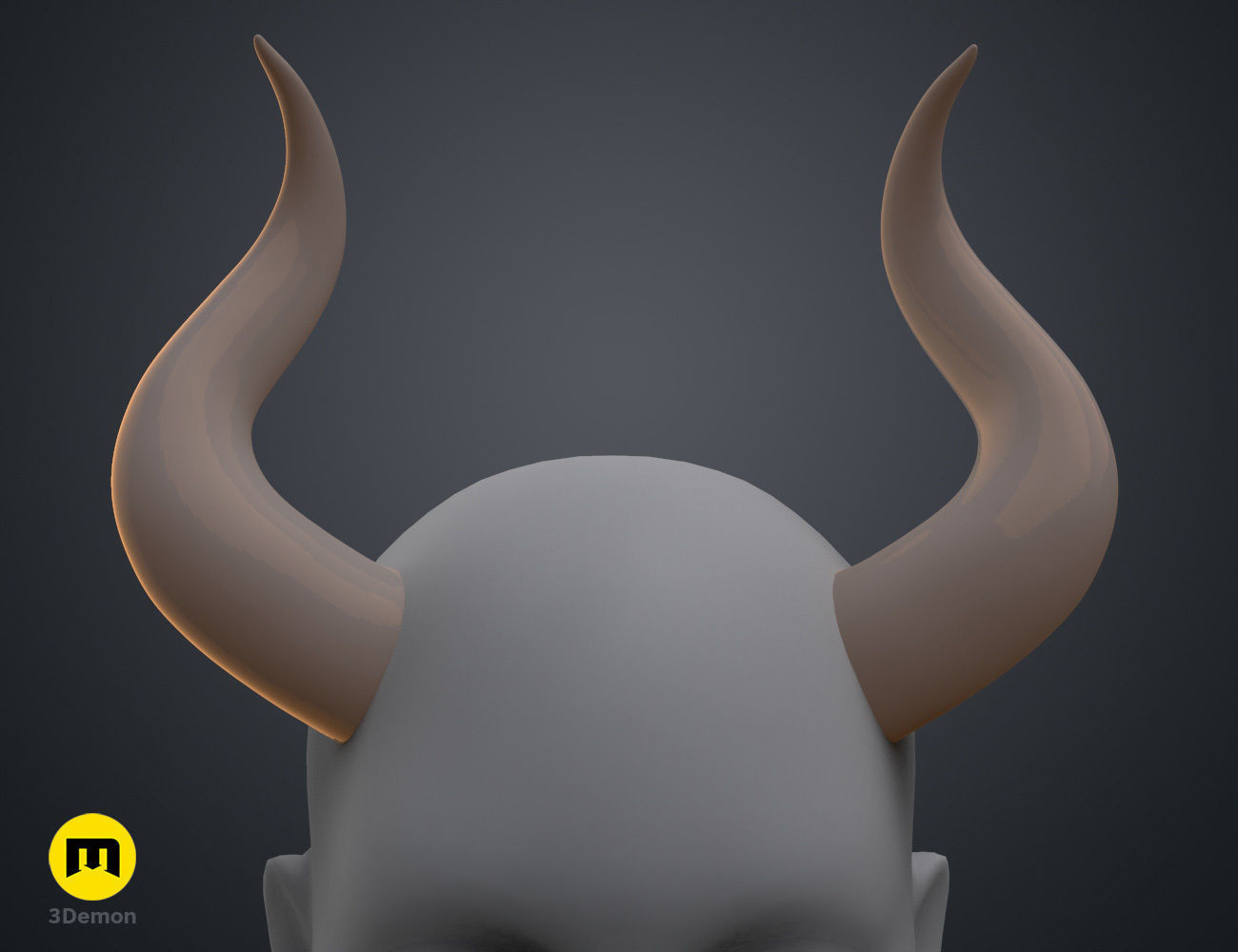 Yamatos Horns - One Piece 3D print model_9