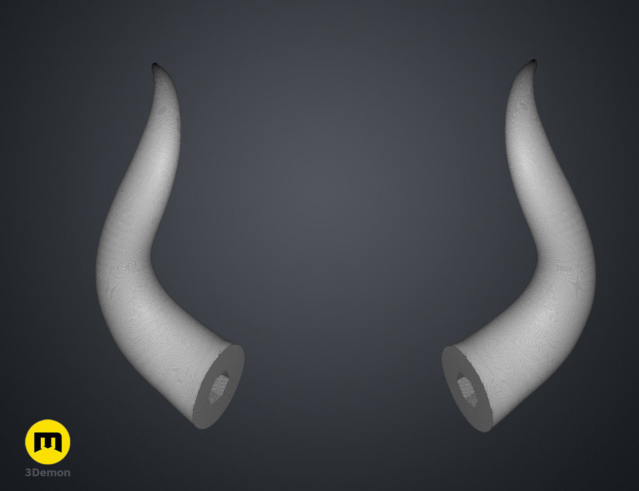 Yamatos Horns - One Piece 3D print model_14