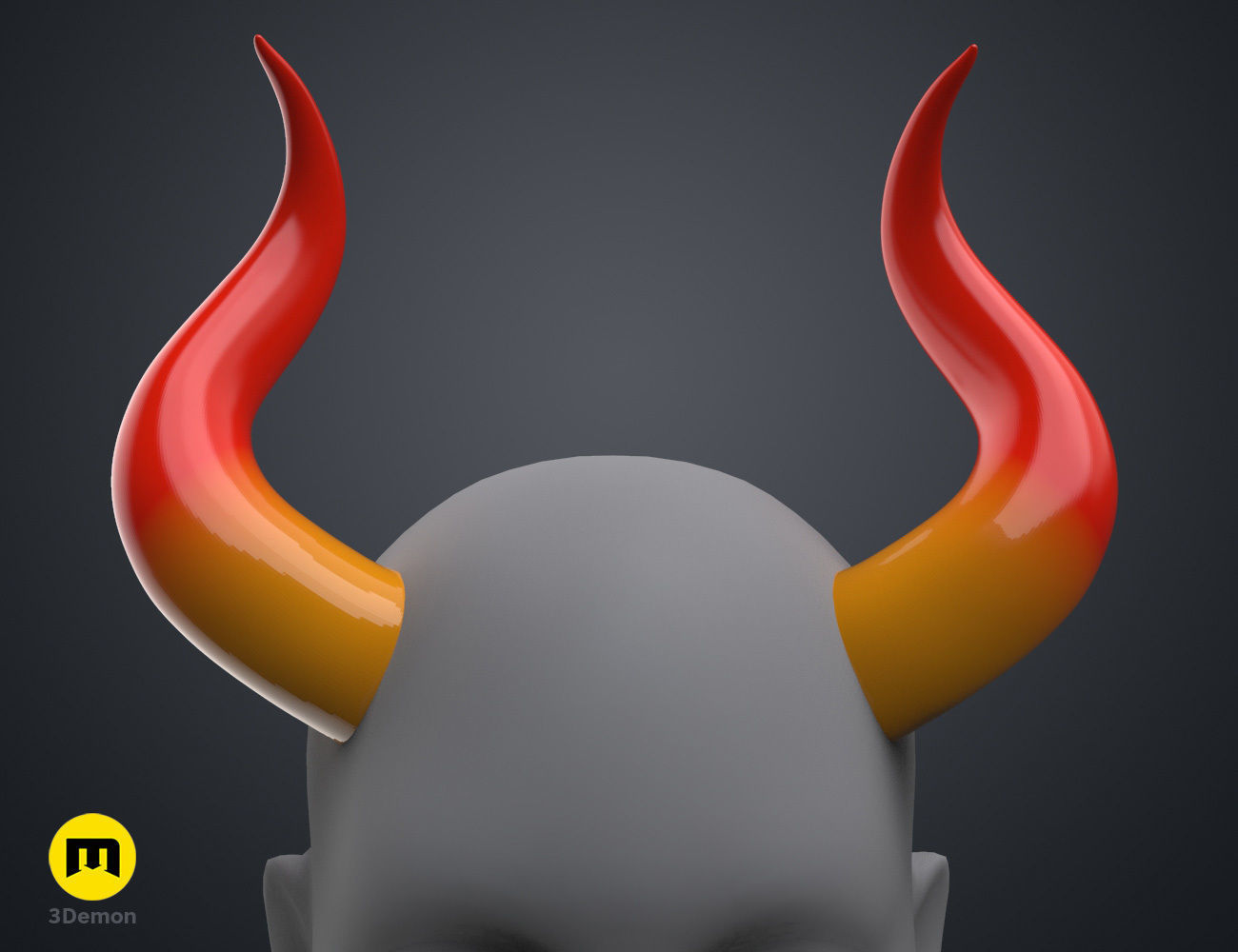 Yamatos Horns - One Piece 3D print model_4