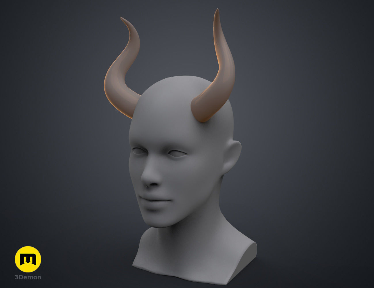 Yamatos Horns - One Piece 3D print model_7