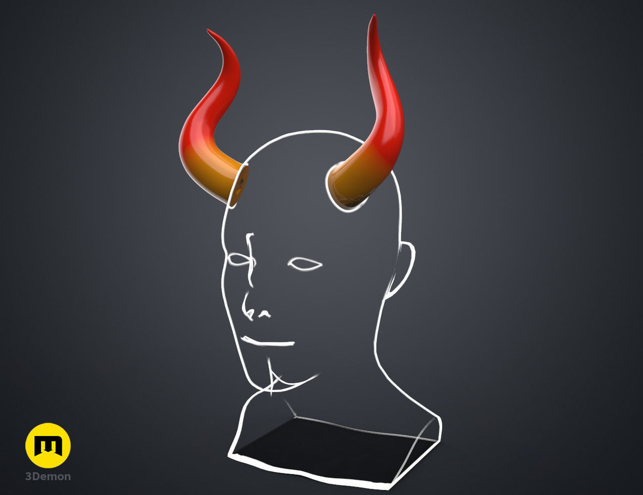 Yamatos Horns - One Piece 3D print model_15