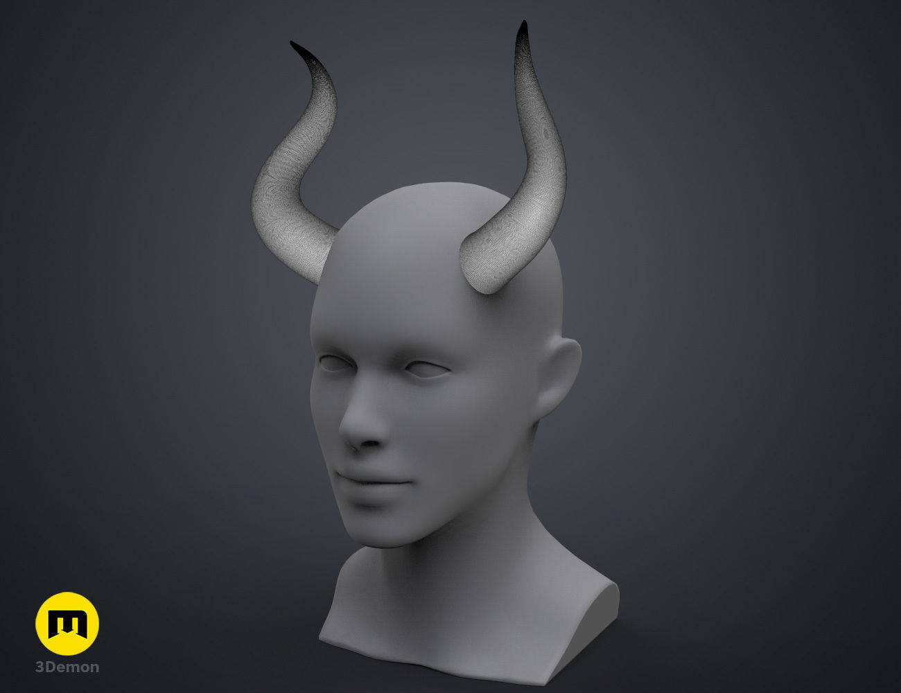 Yamatos Horns - One Piece 3D print model_8