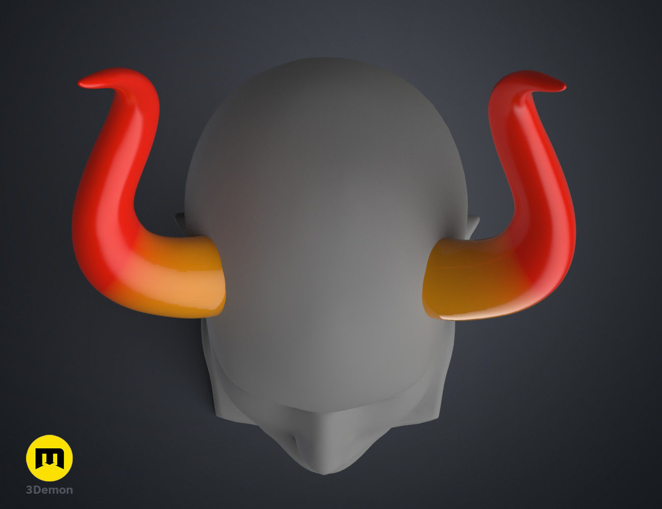Yamatos Horns - One Piece 3D print model_3