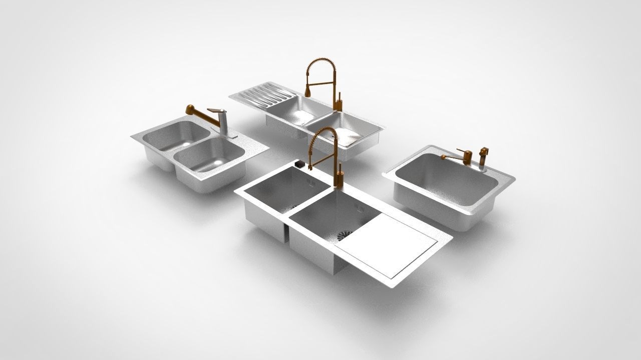 Sink 4 Model 3D model_1