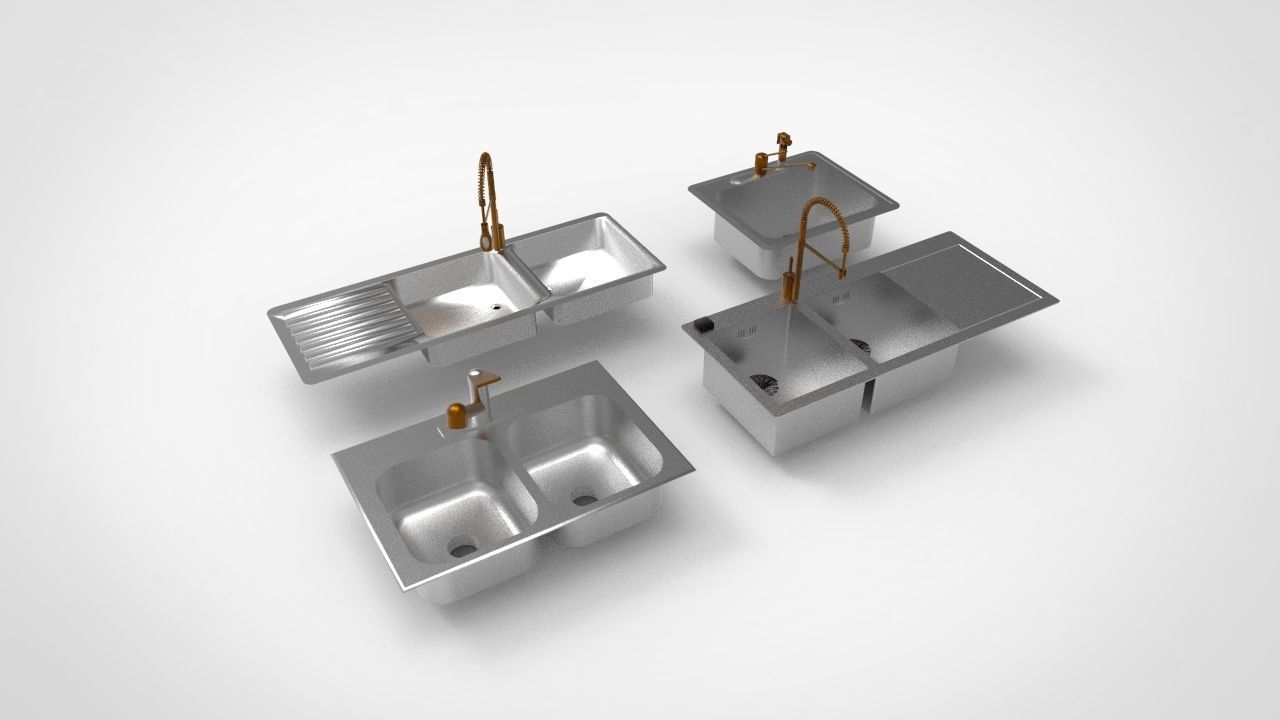 Sink 4 Model 3D model_2