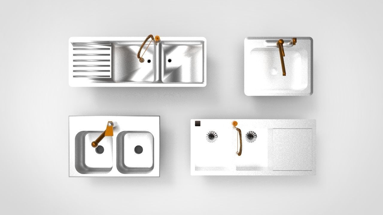 Sink 4 Model 3D model_4