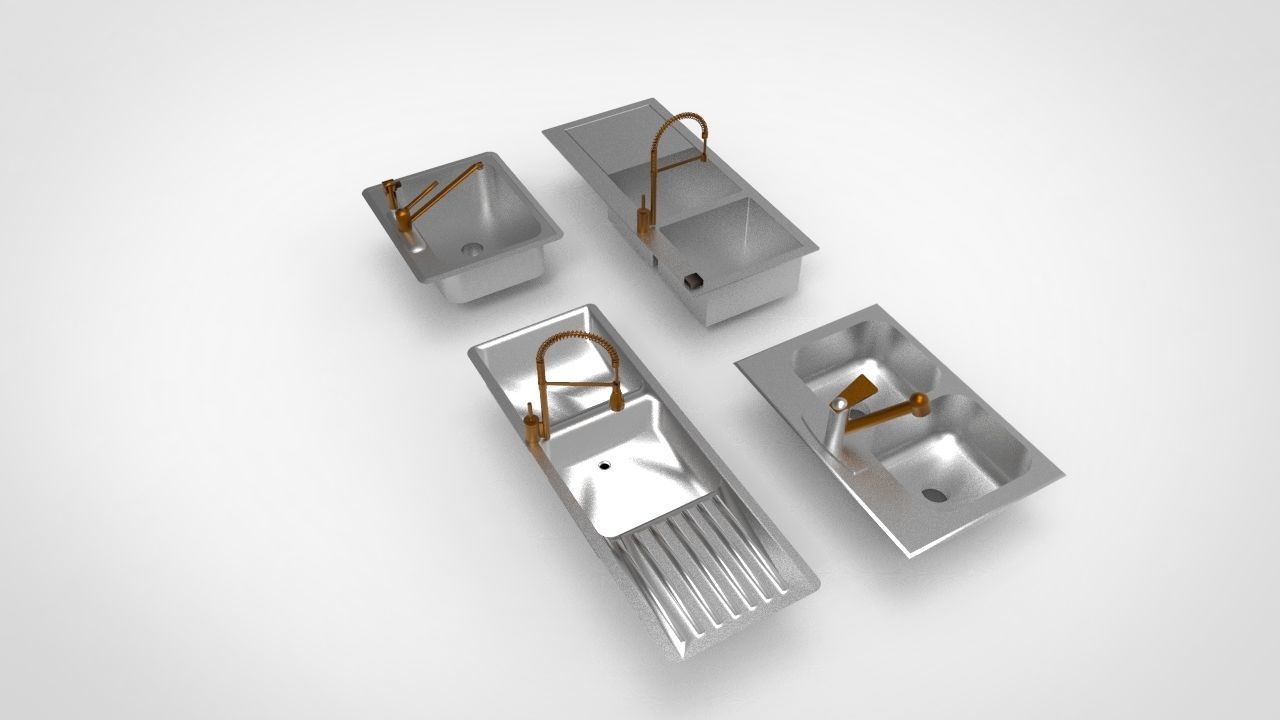 Sink 4 Model 3D model_3