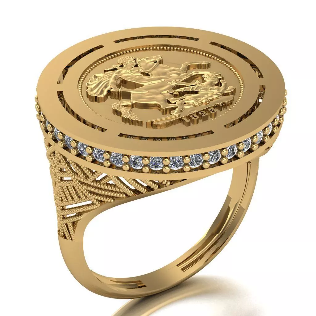 Lira Ring 063 3D print model