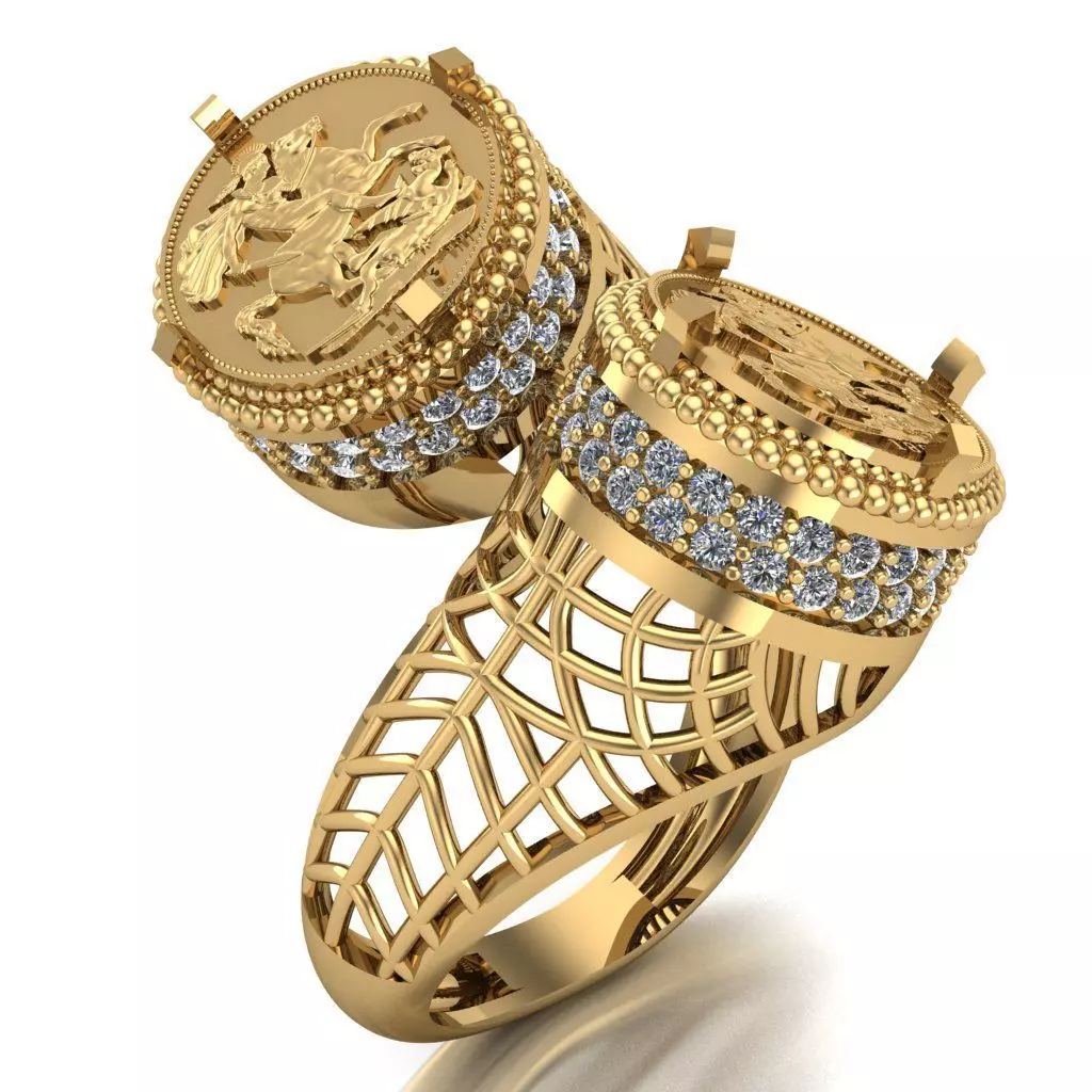 Lira Ring 064 3D print model