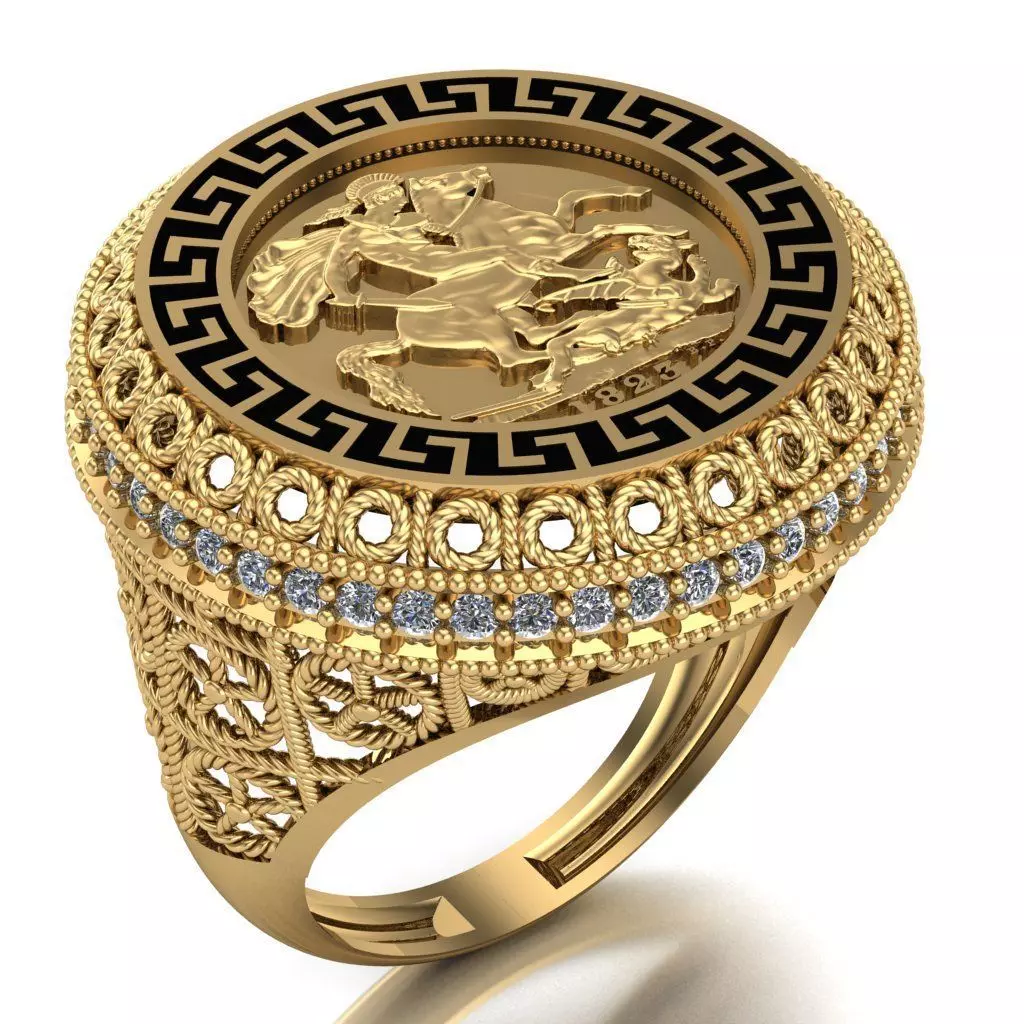 Lira Ring 068 3D print model