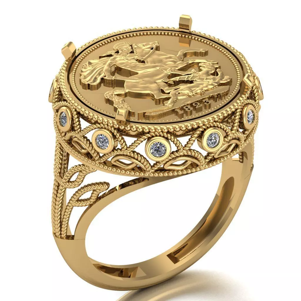 Lira Ring 070 3D print model