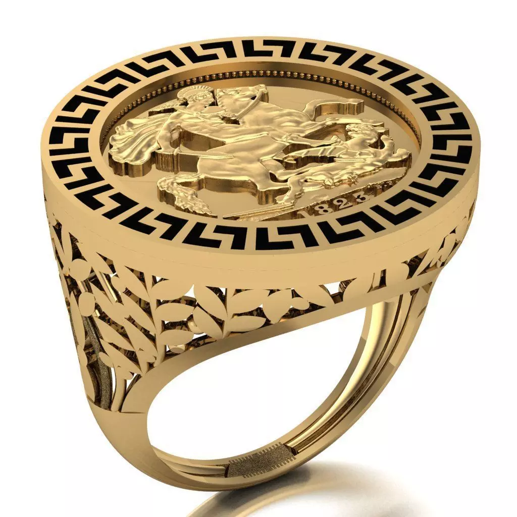 Lira Ring 074 3D print model