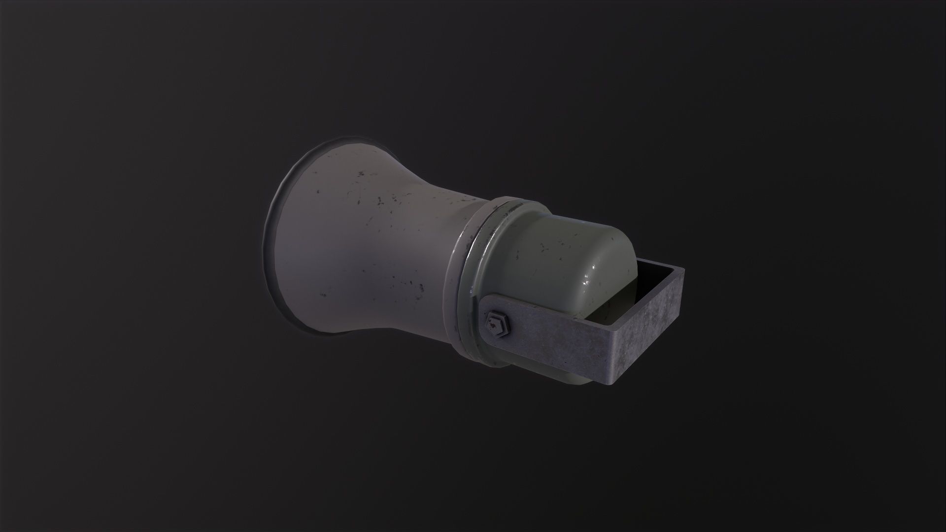 Loudspeaker 3D Model Low-poly 3D model_5