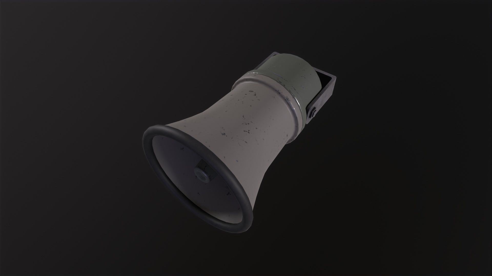 Loudspeaker 3D Model Low-poly 3D model_6