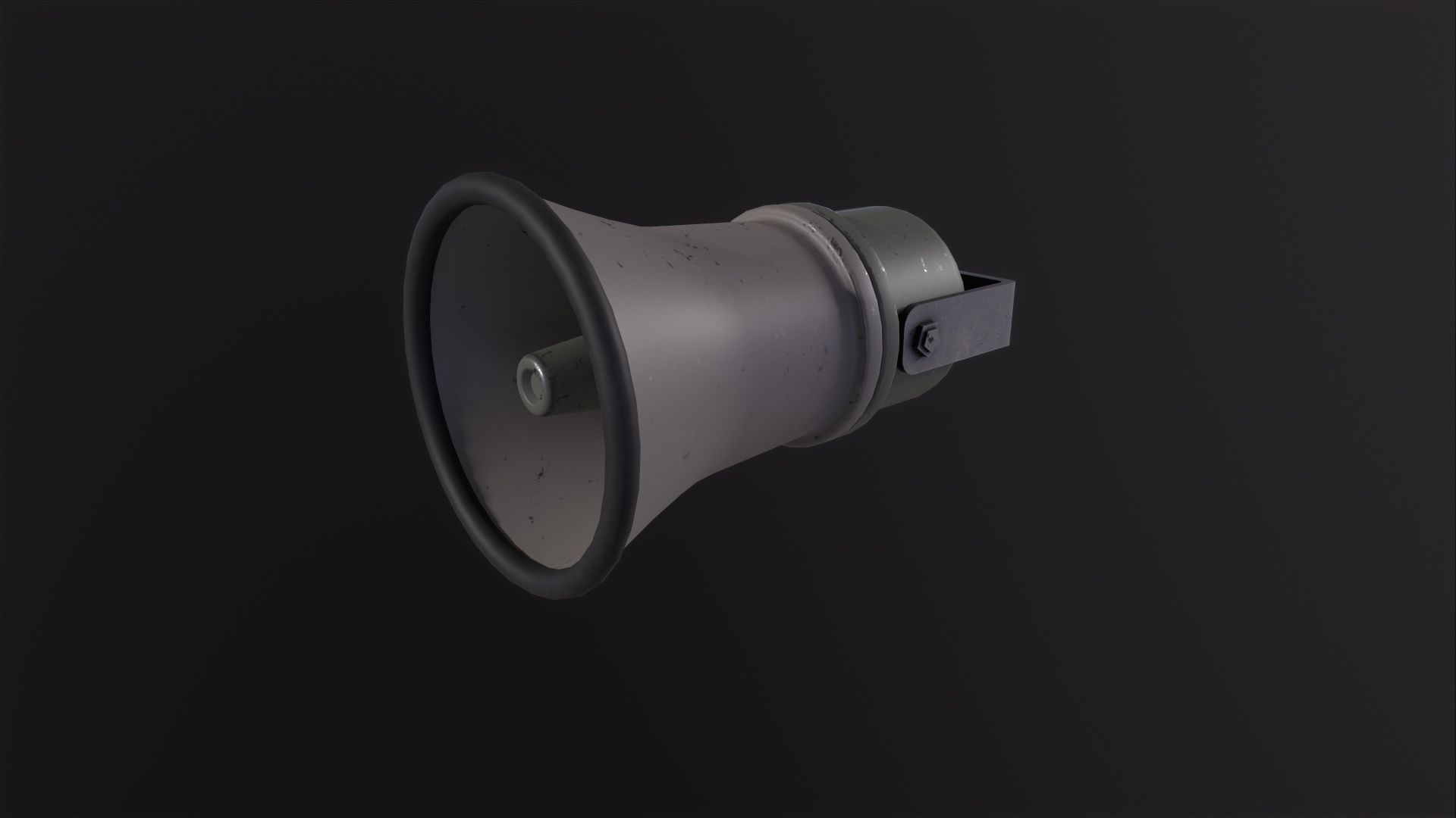 Loudspeaker 3D Model Low-poly 3D model_2