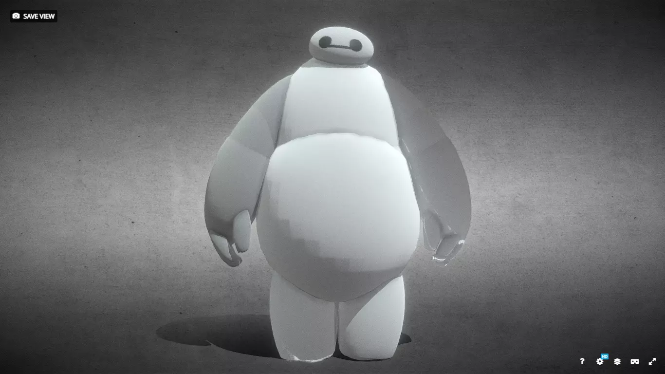 Baymax - Big hero 6 3D model_0
