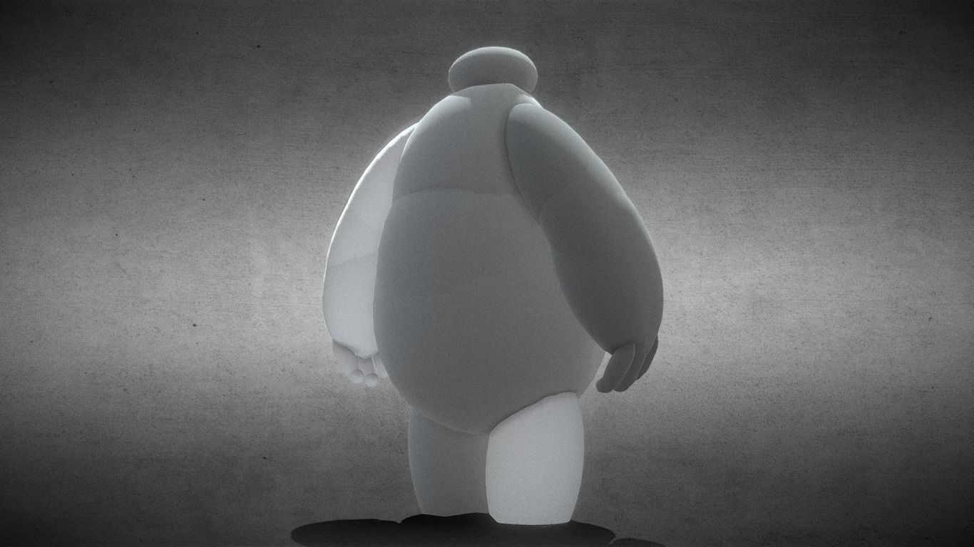 Baymax - Big hero 6 3D model_4