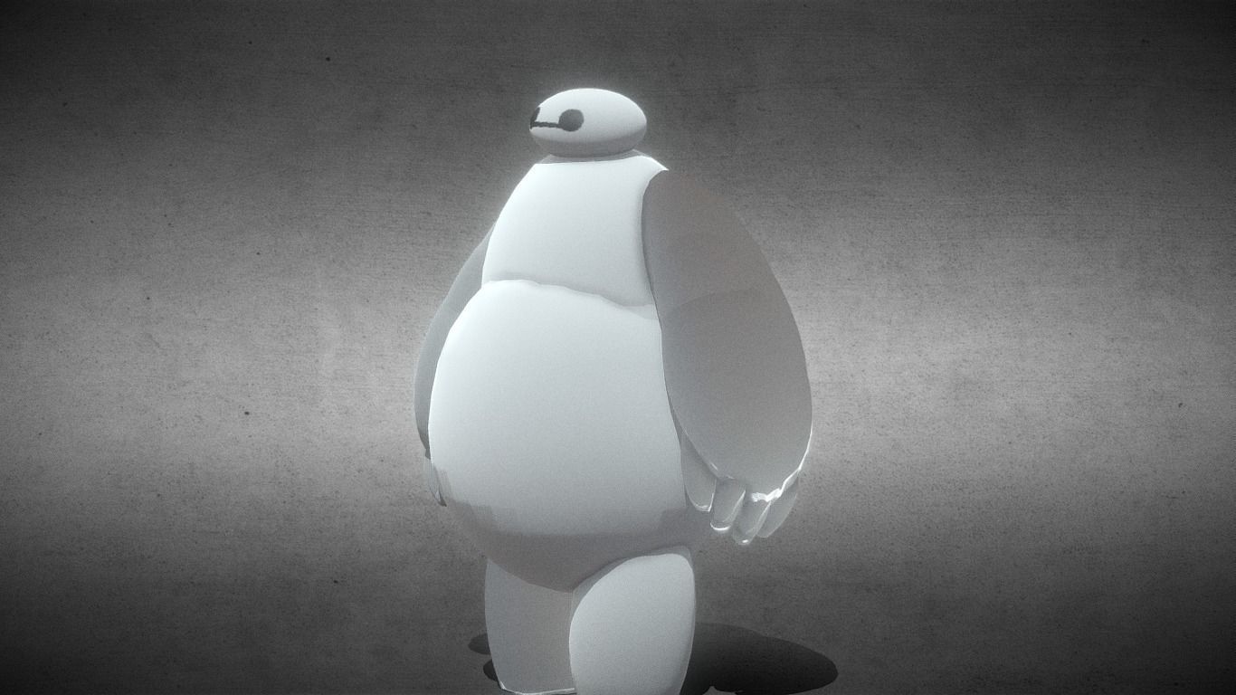 Baymax - Big hero 6 3D model_2