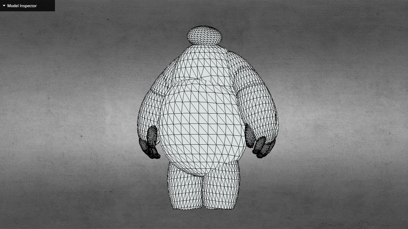 Baymax - Big hero 6 3D model_5
