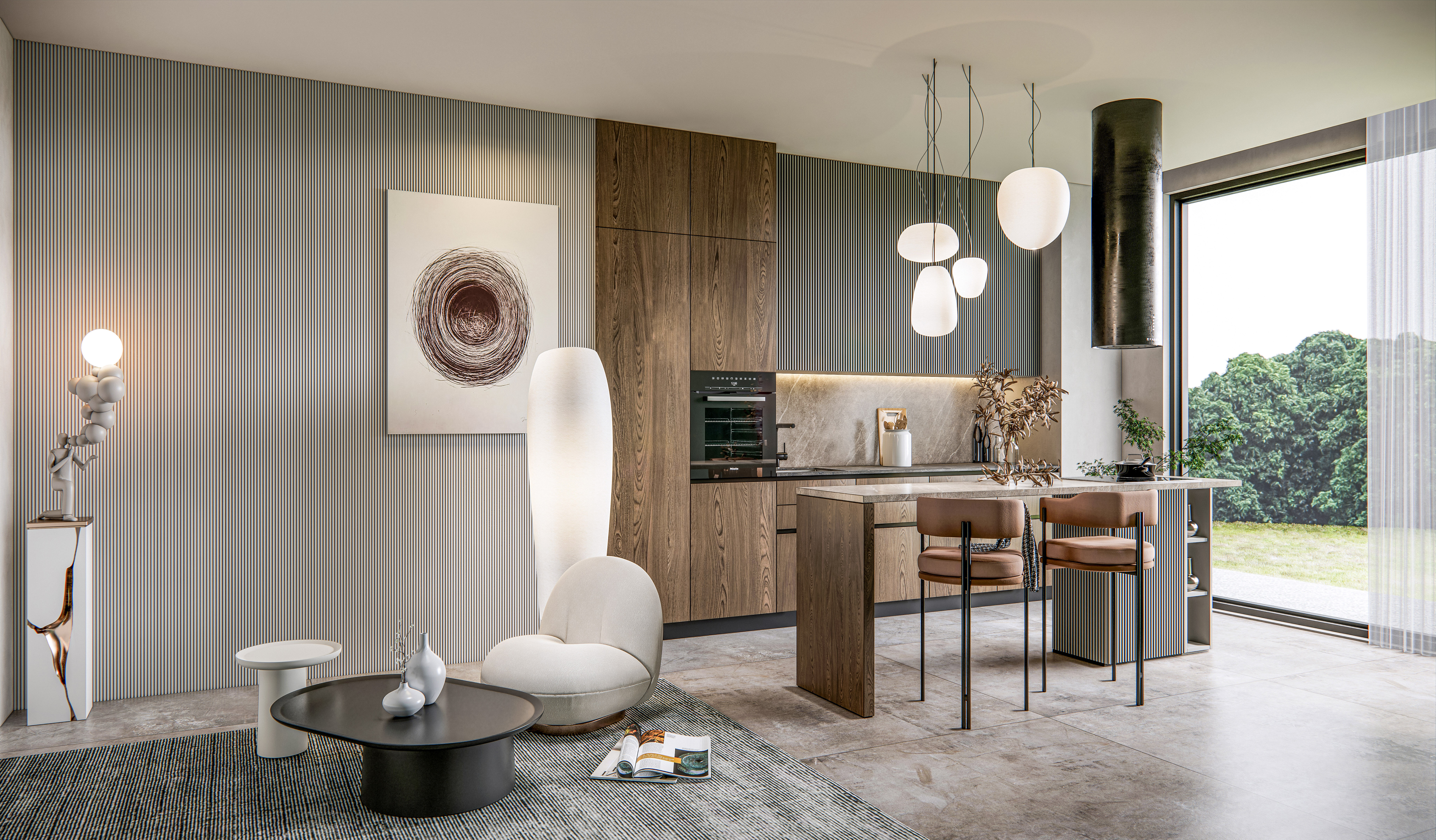 Kitchen fully parametric Resizable manufacturable 0027 3D model_12