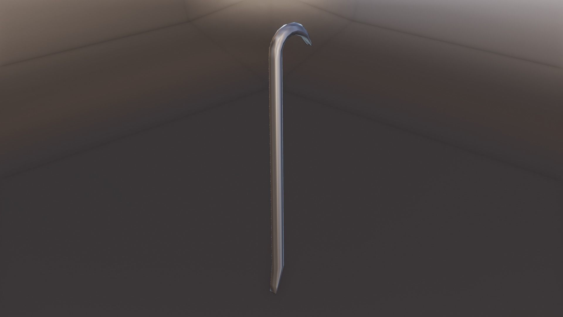 crowbar Low-poly 3D model_10