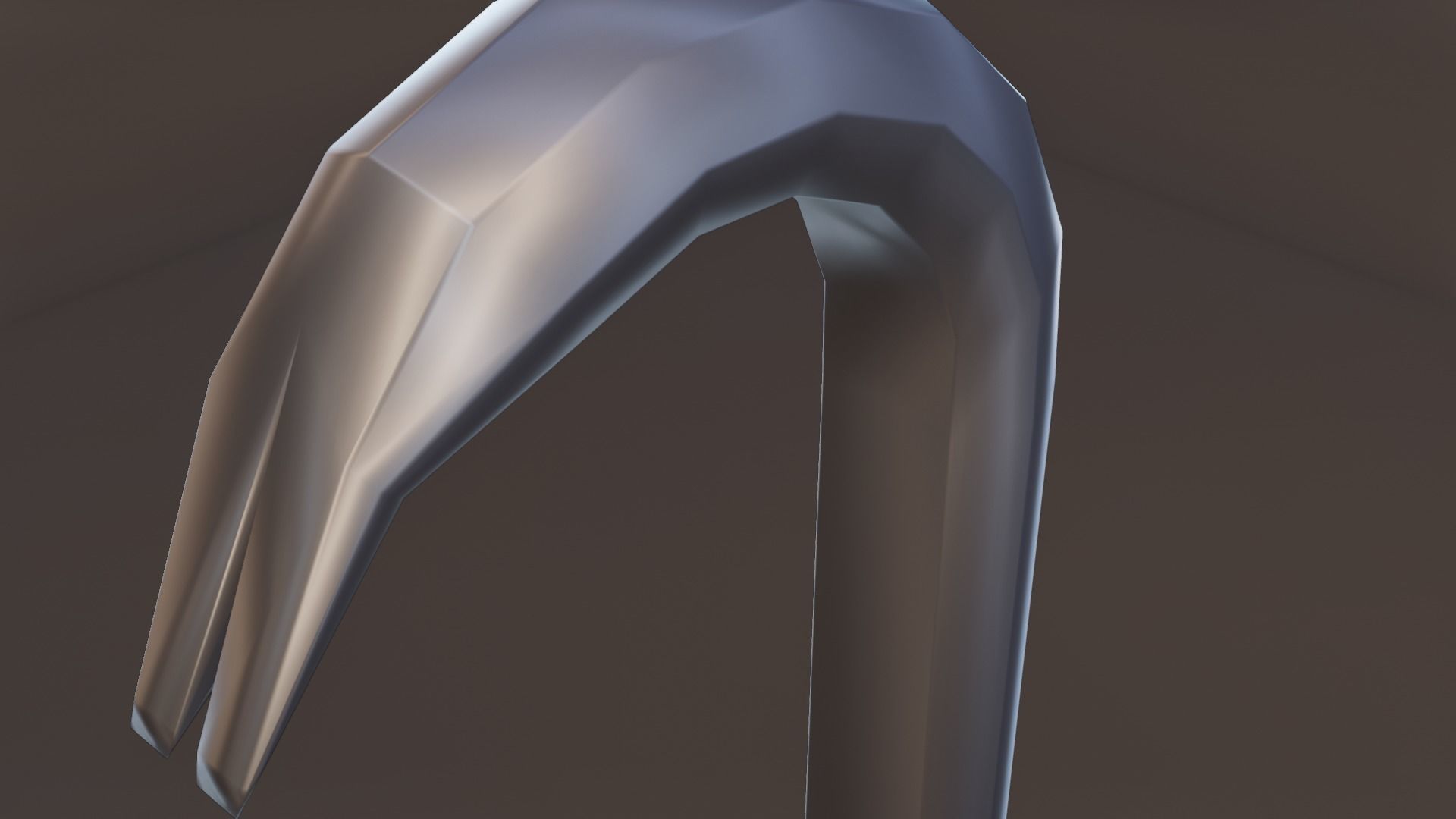 crowbar Low-poly 3D model_12