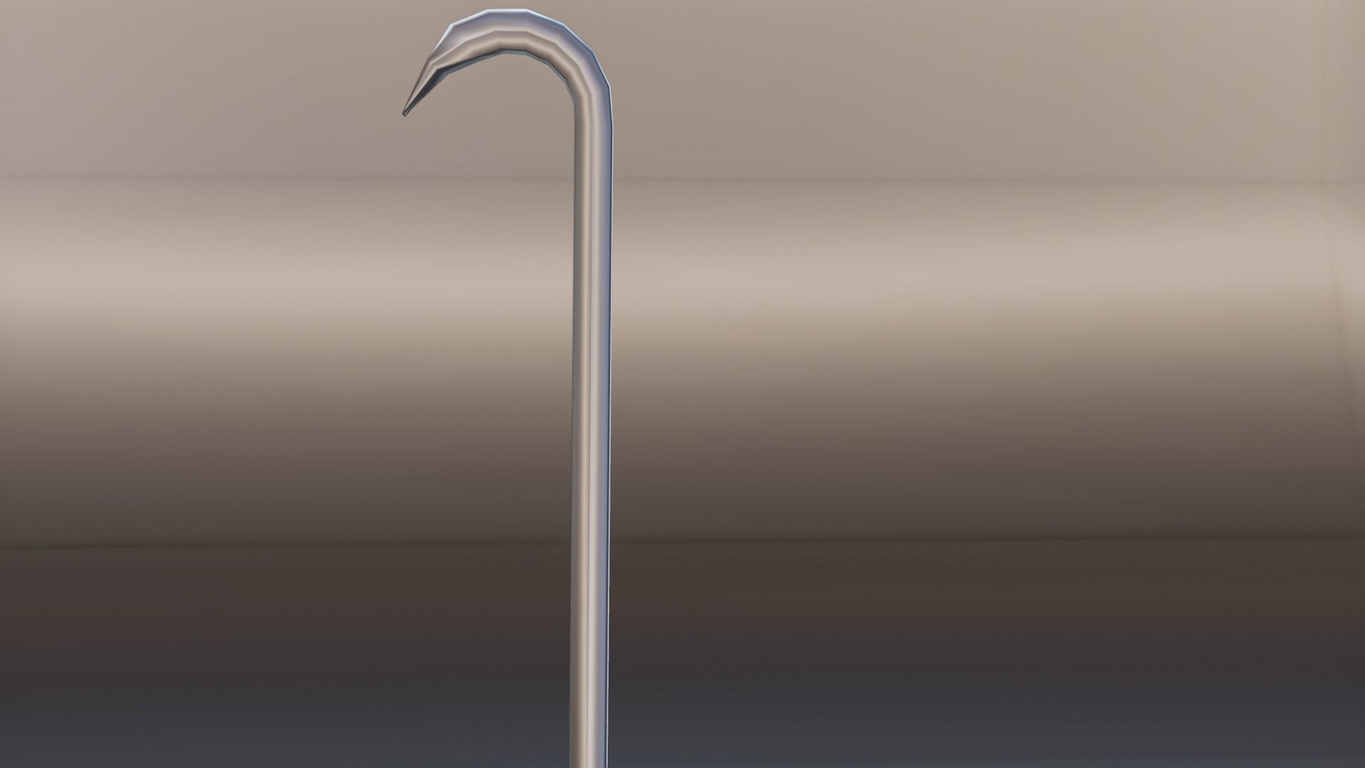 crowbar Low-poly 3D model_14