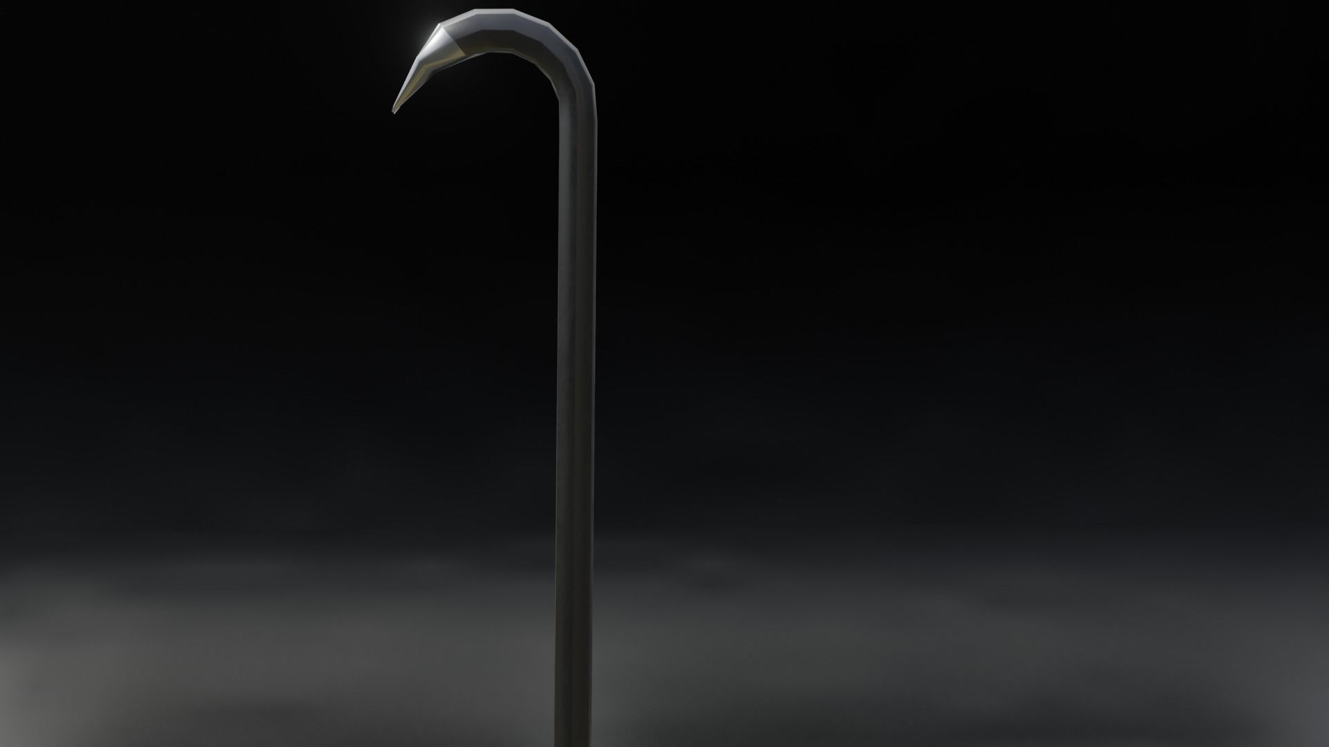 crowbar Low-poly 3D model_6