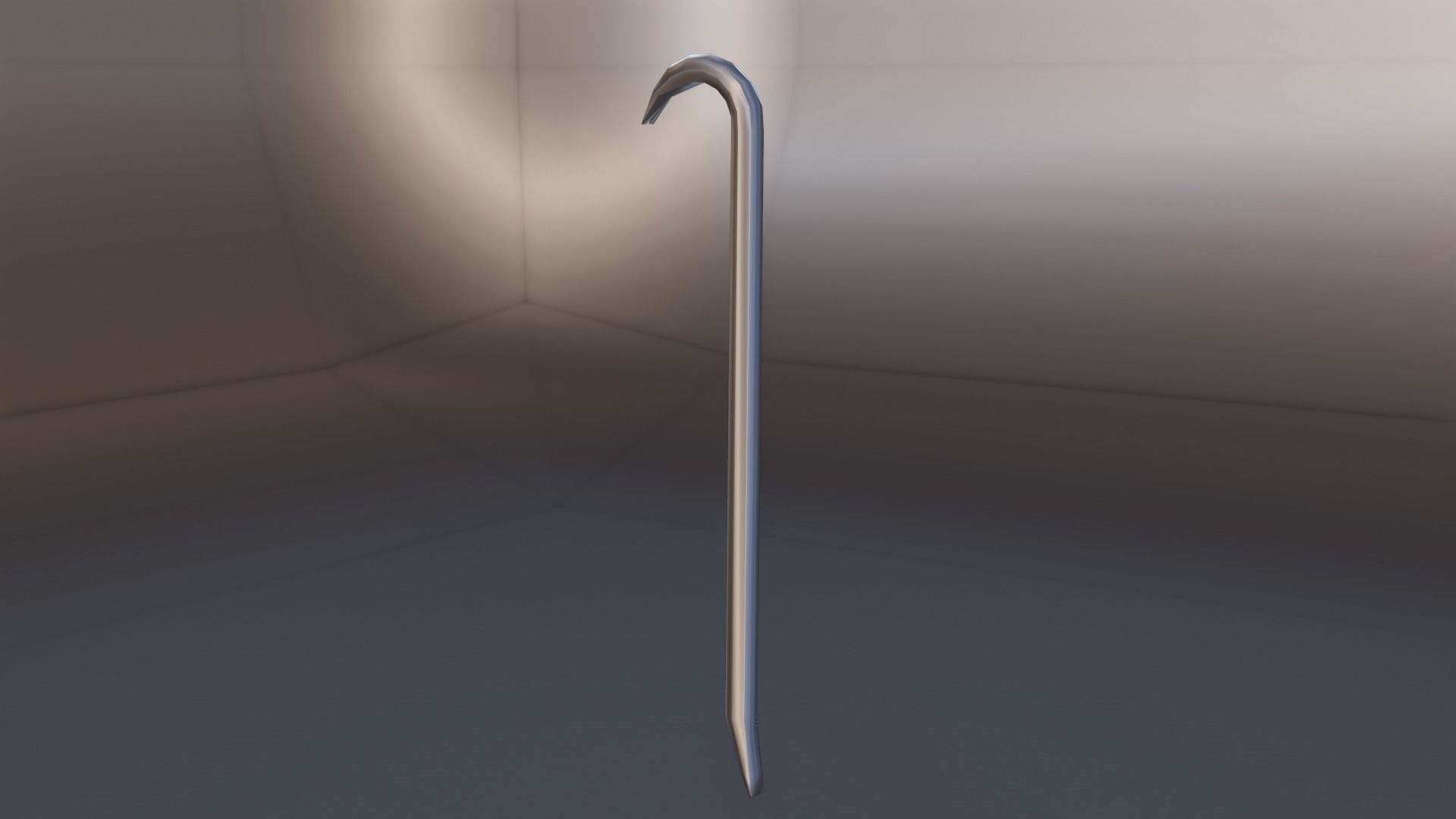 crowbar Low-poly 3D model_11