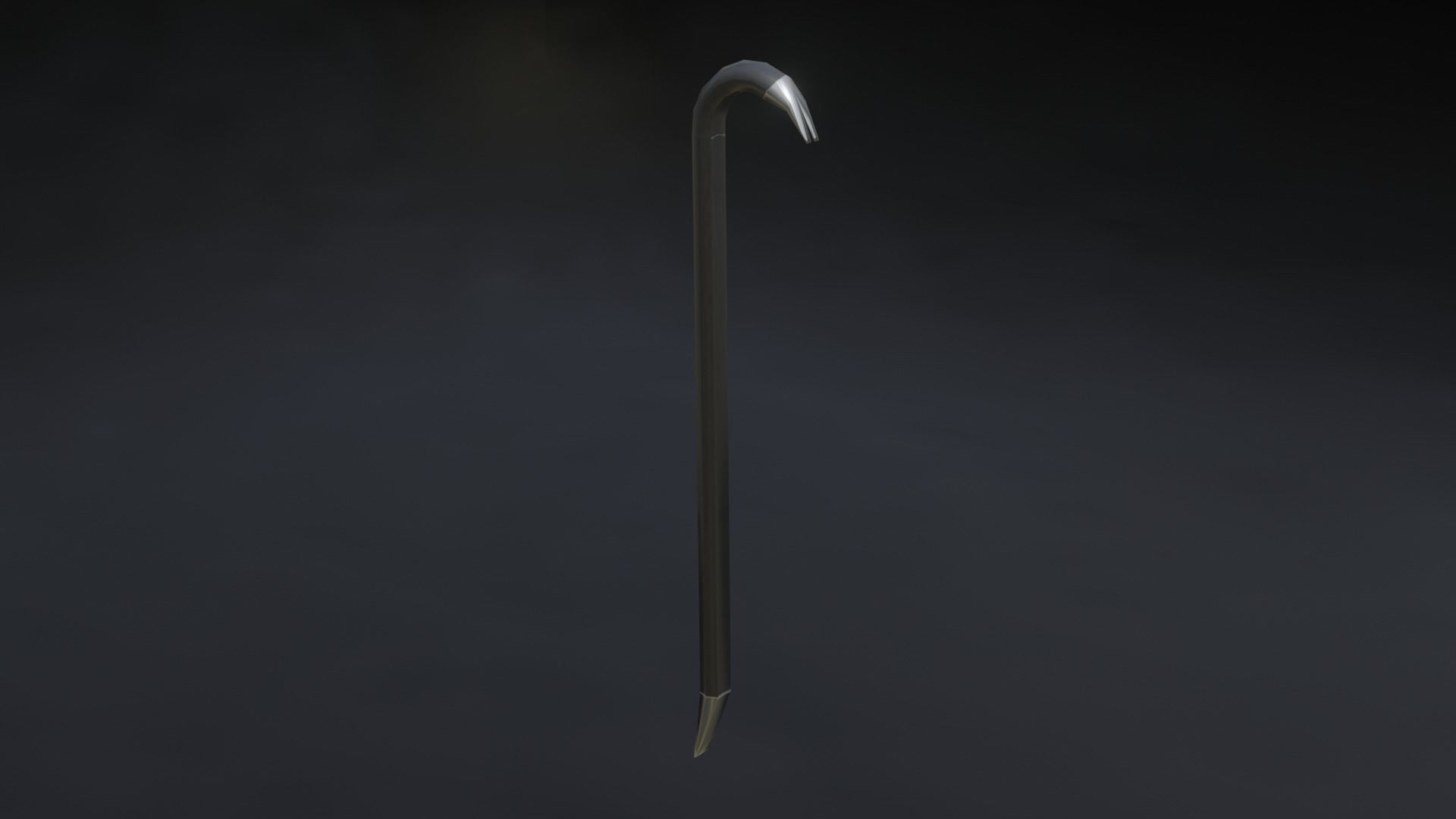 crowbar Low-poly 3D model_3