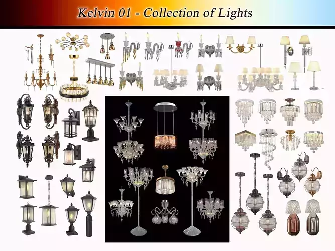  Kelvin 01 collection  3D model