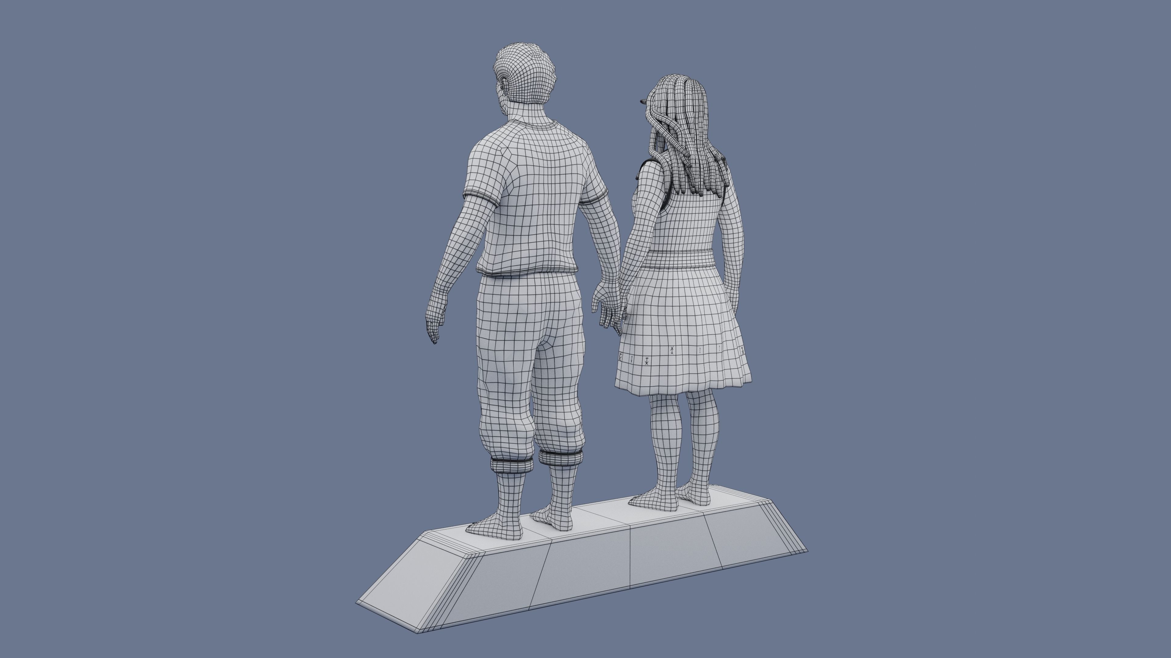 Friends 3D Model 3D print model_7