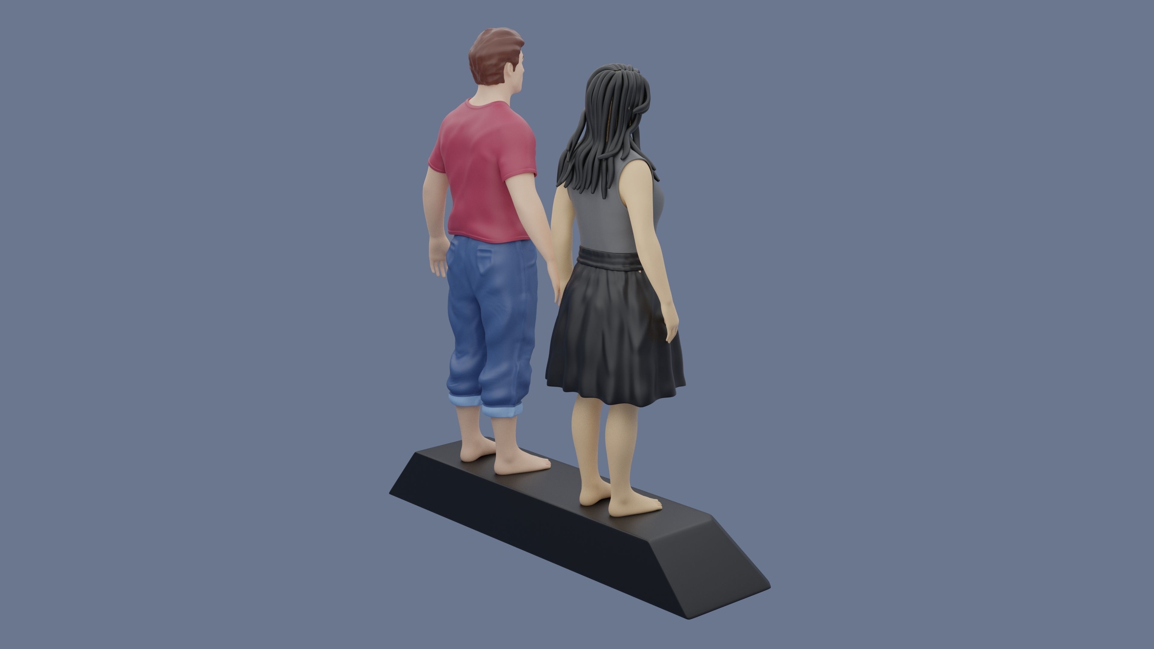 Friends 3D Model 3D print model_4
