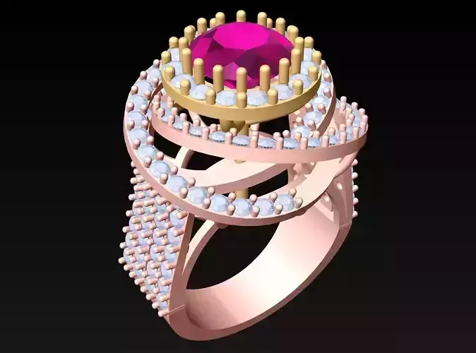 Diamond Ring - Womens Rings - N5383