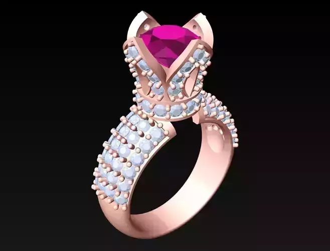 Diamond Ring - Womens Rings - N5475