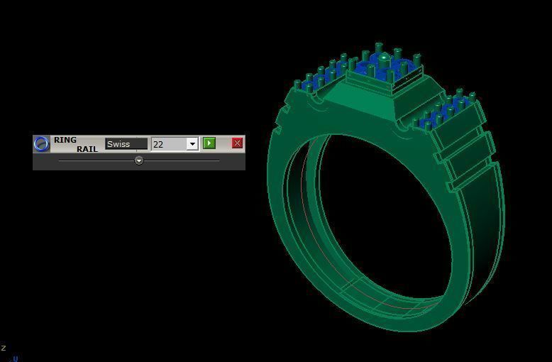 men ring 3D print model_15