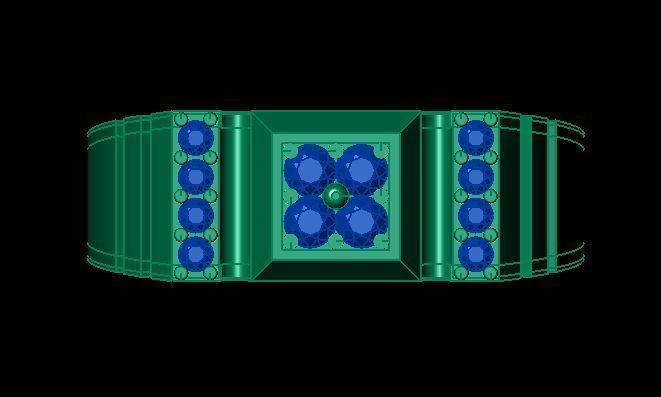 men ring 3D print model_11