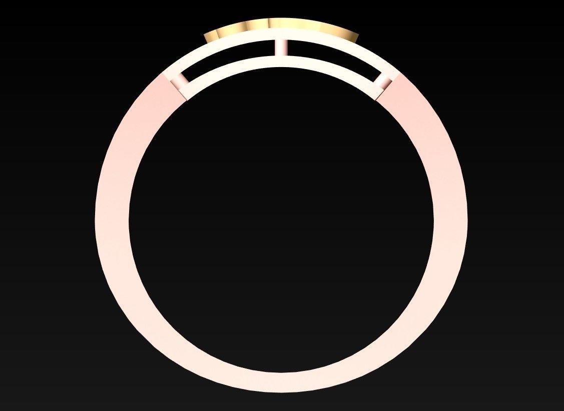 Blessing Rings - N5536 3D print model_6