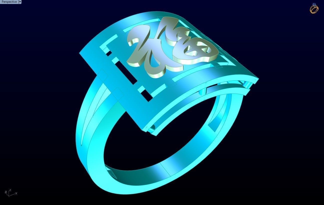 Blessing Rings - N5536 3D print model_9