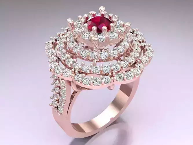 Diamond Ring - Womens Rings - N5585