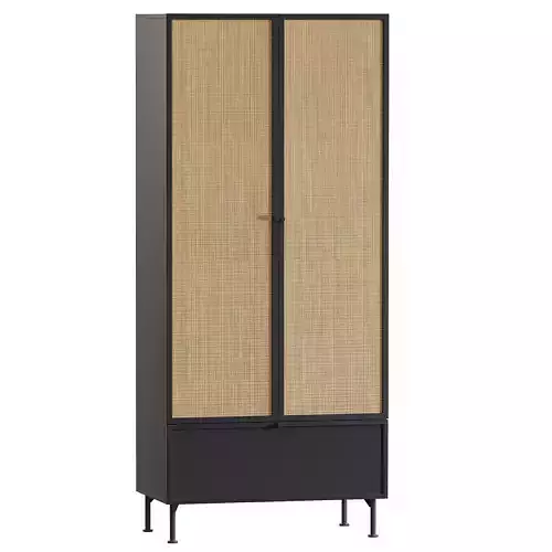 Swing wardrobe Bronte 2 Black